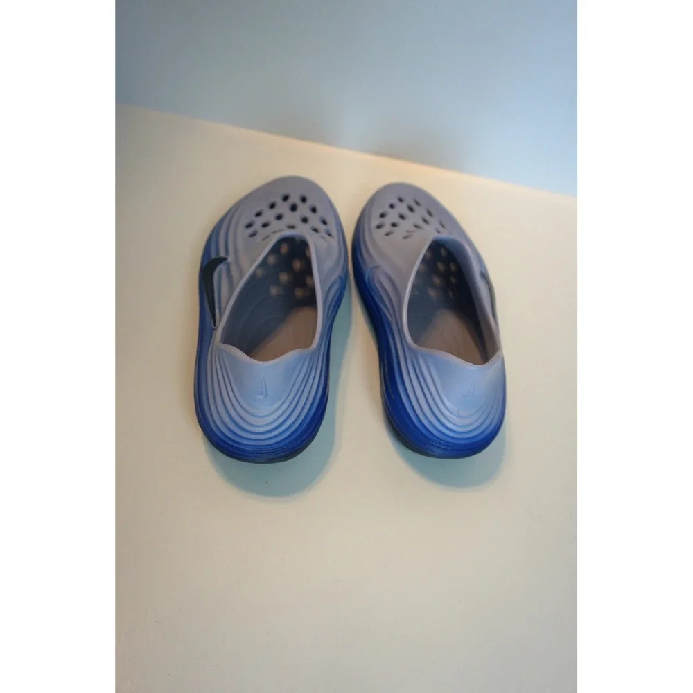 Nike ReactX Foam Clog Blue Gradient Slip On Comfort Shoes Mens Size 10 HO3.S3014 - Picture 3 of 6